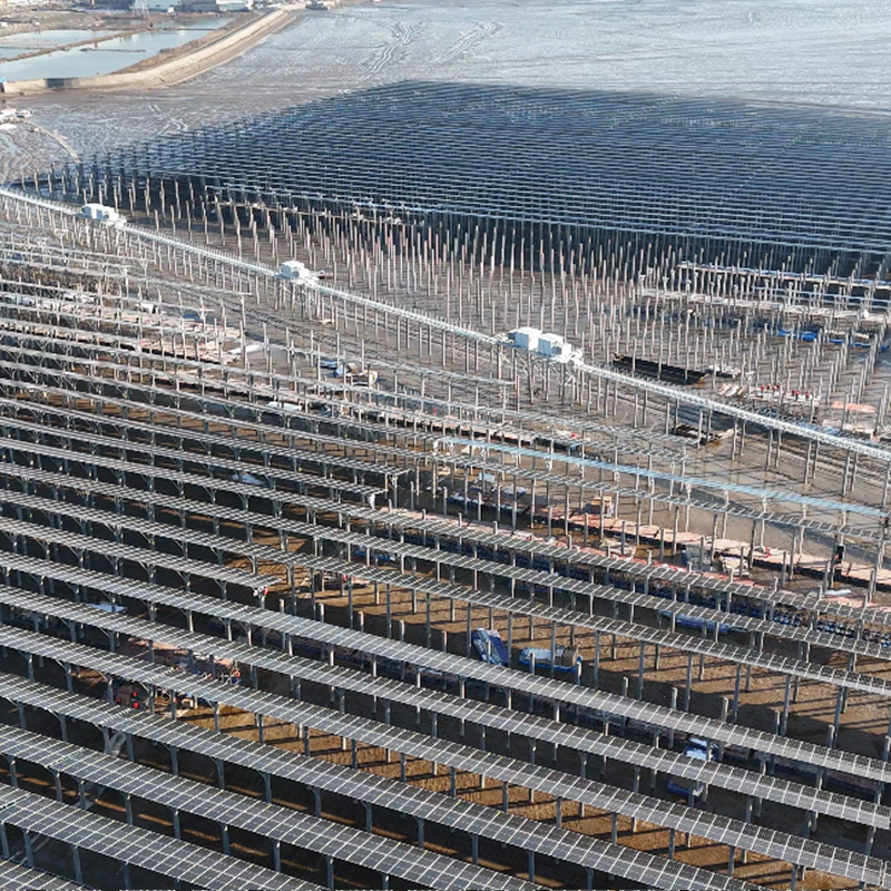 Sistema de montagem fotovoltaica flexível