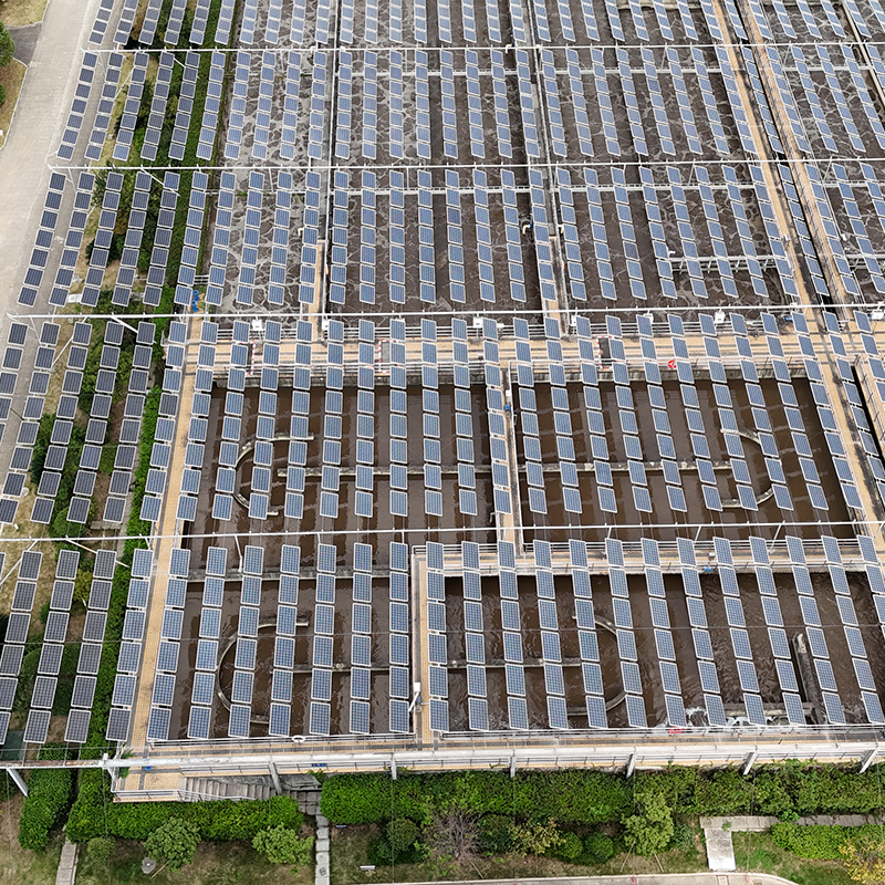 Suporte de rastreamento fotovoltaico plano de eixo único