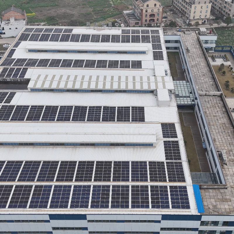 Sistema de montagem solar fotovoltaica de telhado de telha de aço colorido