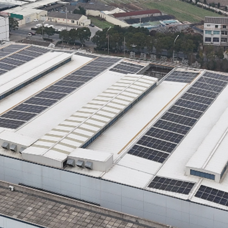 Sistema de montagem solar fotovoltaica de telhado de telha de aço colorido